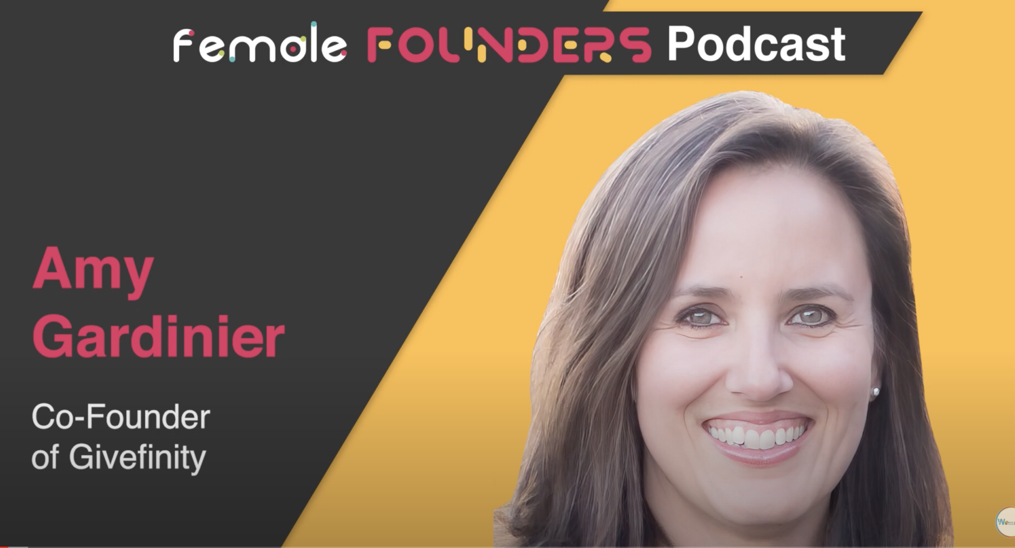 Amy Gardinier is the guest speaker on Female Founders Podcast