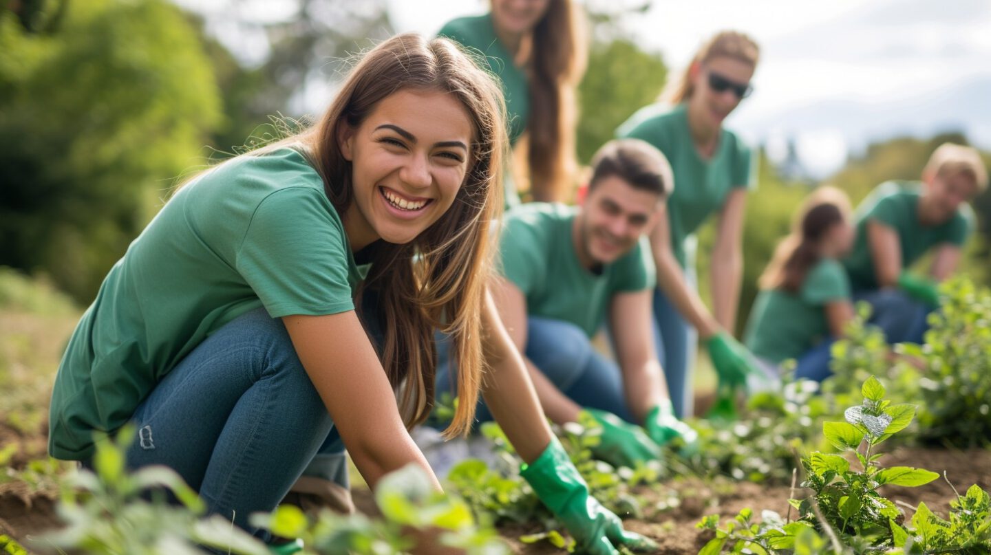 StockCake Community Gardening Joy